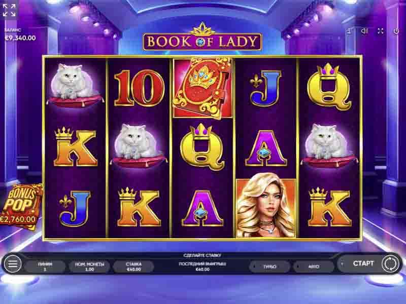 book of Lady slot