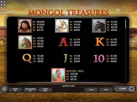 Simvol Mongol Treasures